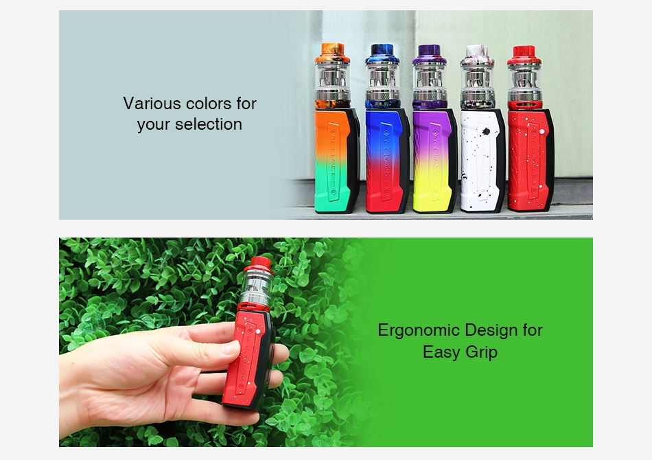 Tesla Falcons Starter Kit with Resin Tank 2000mAh Various colors for your selection Ergonomic Design for Easy