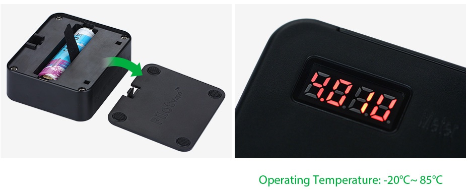 PilotVape Coil Magician Mini Tab Operating Temperature  20 c 85 C