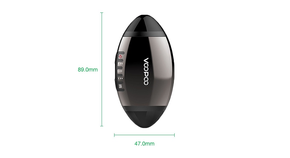 VOOPOO VFL Pod Starter Kit 650mAh 890 oz U 47 0mm