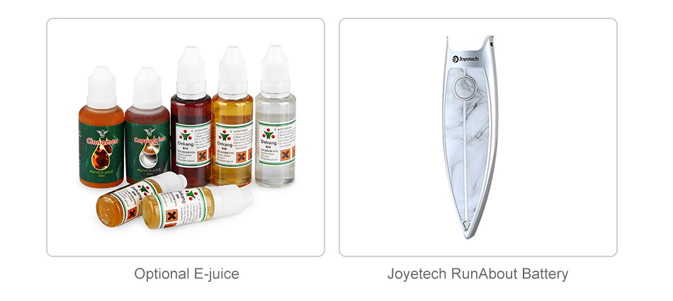 Joyetech RunAbout Pod Starter Kit 480mAh Optional E juice Joyetech RunAbout Battery
