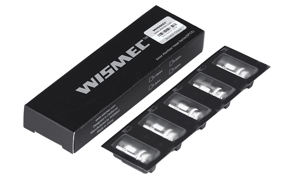 WISMEC Triple Head for Amor Mini/Vicino/Reux Mini/Elabo 5pcs T0 0 0 0