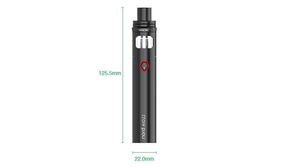 SMOK Nord 22 AIO Starter Kit 2000mAh t 125 5mm 22 0mm