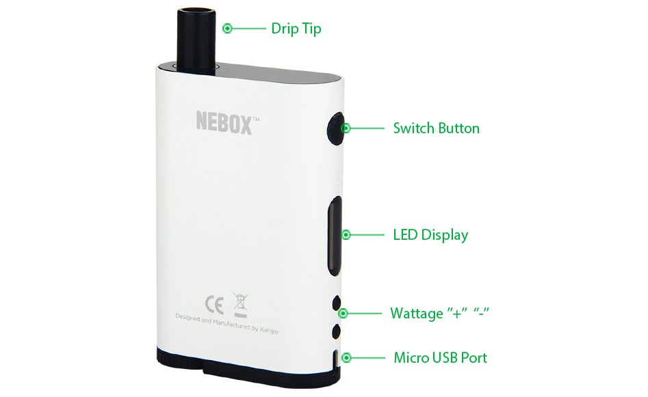 KangerTech NEBOX 60W TC Starter Kit NEBOX