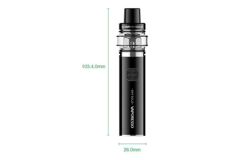 [Coming soon] Vaporesso Sky Solo Starter Kit 1500mAh   VAPORES0  103 4 0mm 26 0mm