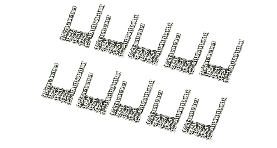UD Twisted Fused Clapton SS316L Coil (26GAx2+Ribbon) 10pcs
