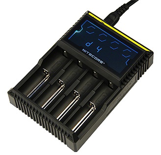 Nitecore Intellicharger D4 LCD Battery Charger Operation Guide
