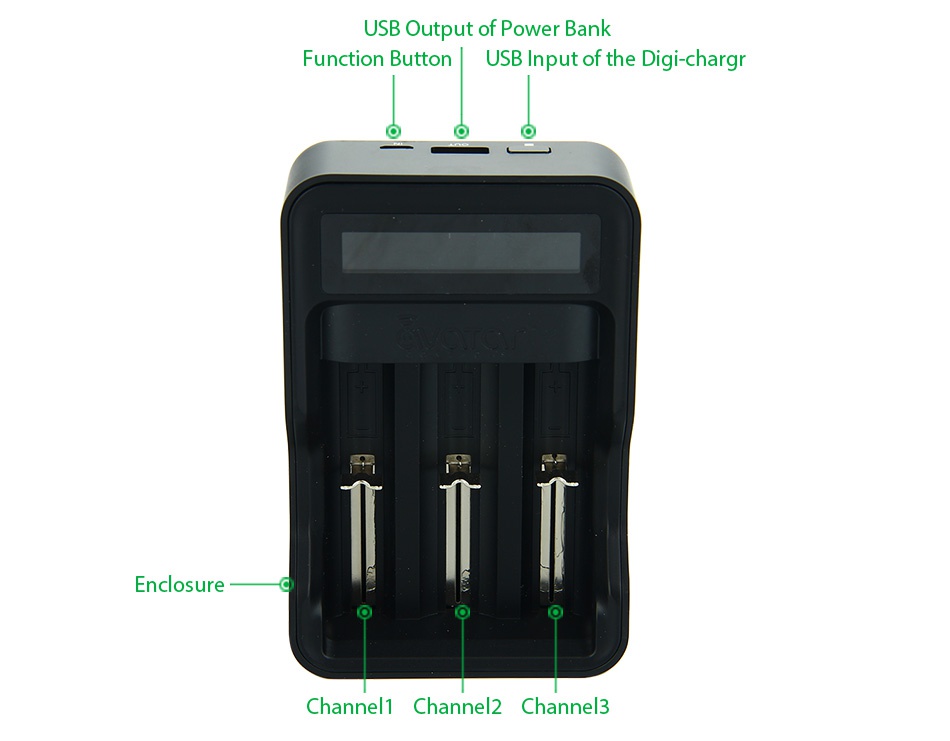Avatar Intelligent Battery Digicharger Kit       8 8