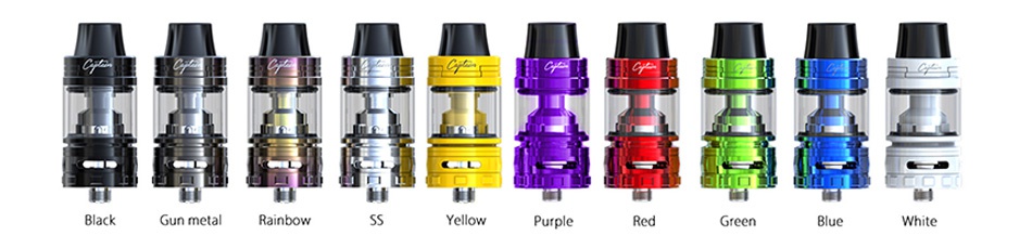 IJOY Captain Mini Coil 3pcs          Black Gun meta Rainbow Yellow Purple Blue White