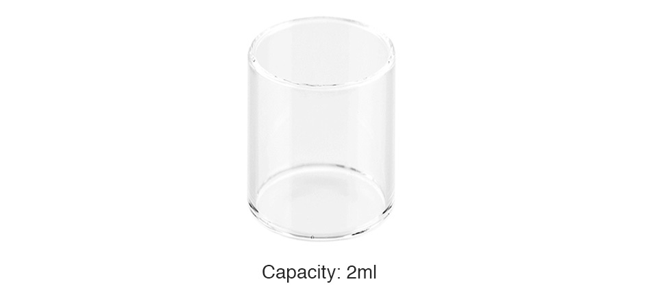 SMOK TFV Mini V2 Replacement Glass Tube 2ml 3pcs Capacity  2ml