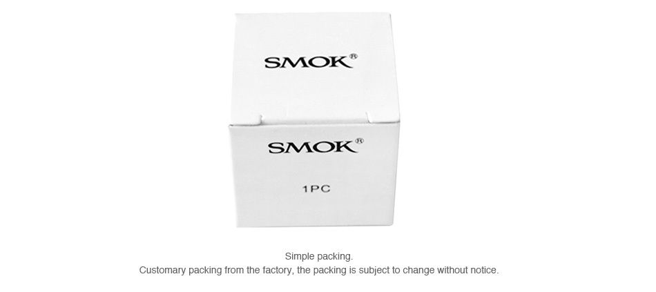 SMOK Glass Tube for TFV12 Prince Series 2ml/5ml/8ml SMOK Simple packing ry packing from the factory  the packing is subject to change without notice
