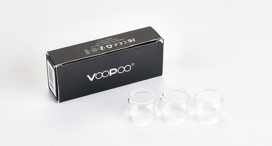 VOOPOO Replacement Glass Tube for UFORCE 3pcs PACKING LIST