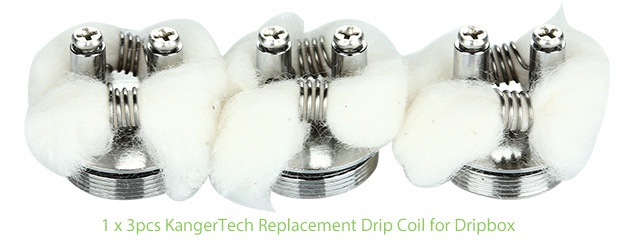 Kangertech Replacement Drip Coil for Dripbox 3pcs x 3pcs KangerTech Replacement Drip Coil for Dripbox