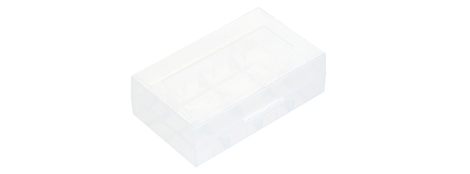 Plastic Storage Case for 20700/21700 Battery PACKING LIST