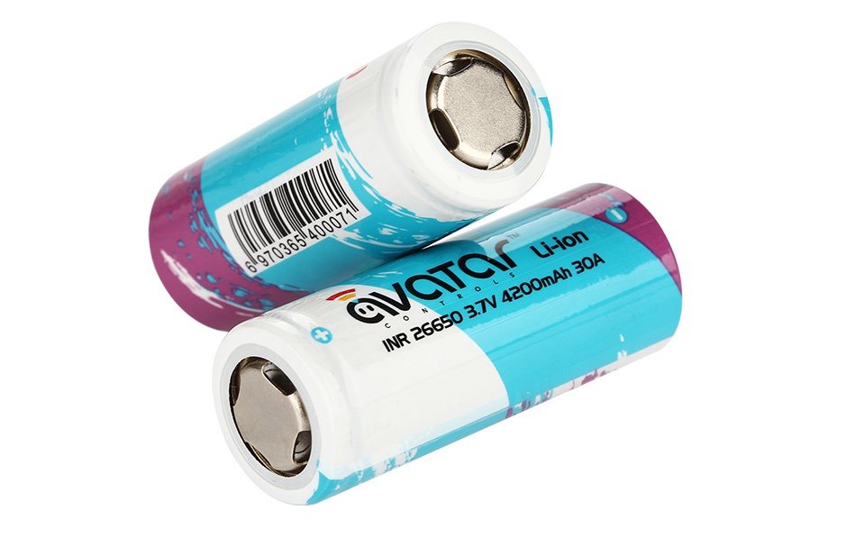 Avatar INR 26650 High-drain Li-ion Battery 30A 4200mAh INR 266503V4200mAh 30A