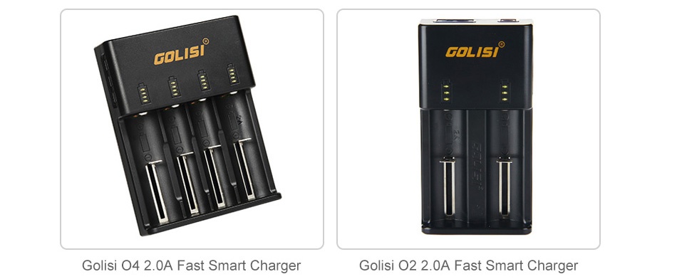Golisi G30 IMR 18650 High-drain Li-ion Battery 25A 3000mAh GOLISI DoLI Golisi o4 2  0A Fast Smart Charger Golisi O2 2 0A Fast Smart Charger