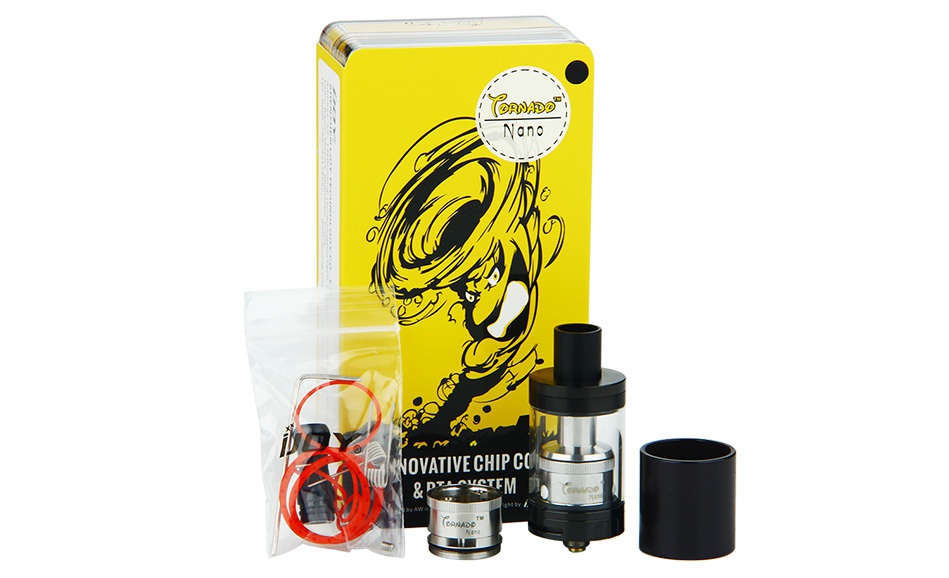 IJOY Tornado Nano Chip Coil RTA Tank 4ml NNOVATIVE CHIP CC