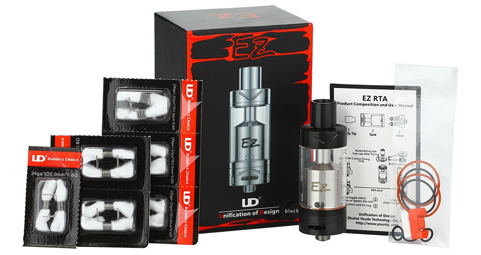 UD EZ RTA Tank 4ml EZ RTA omposition and userM a http   www youre