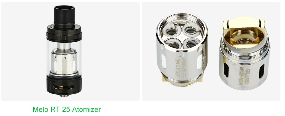 Eleaf ERLQ Head for Melo RT 25 5pcs Melo rt 25 atomizer
