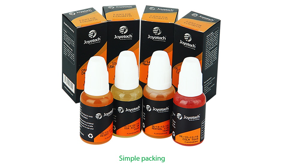 Joyetech VG e-Juice with 40 Flavors 30ml yetech   Simple packing