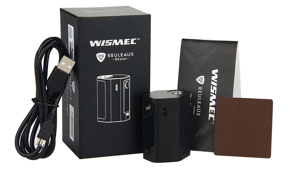 WISMEC Reuleaux RXmini 80W TC MOD Kit 2100mAh Red White Grey Silver Black