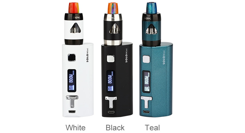 IJOY Solo ELF 80W Starter Kit   White Black Tea