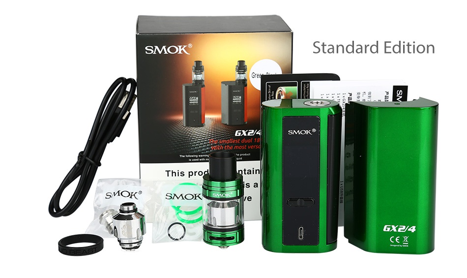 SMOK GX2/4 TC Kit with TFV8 Big Baby 2X MISSION FORM MOK SMOK 22  c  uple black blue black Red black green black gold black Silver black black Red 4X MISSION FORM 3505 Purple black Blue Black Red Black Green Black Gold Black Silver Black Black Red