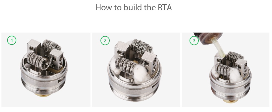 Freemax Fireluke RTA/Subohm Tank 5ml How to build the rta