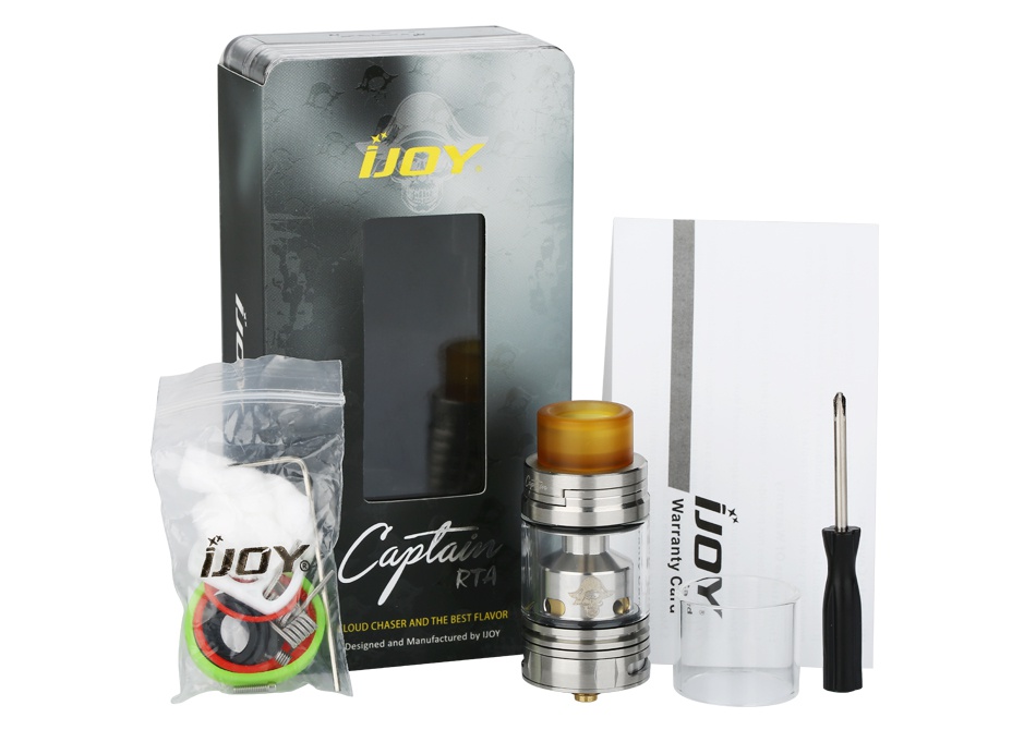 IJOY Captain RTA 3.8ml RTA LOUD CHASER AND THE BEST FLAVOR by TOY
