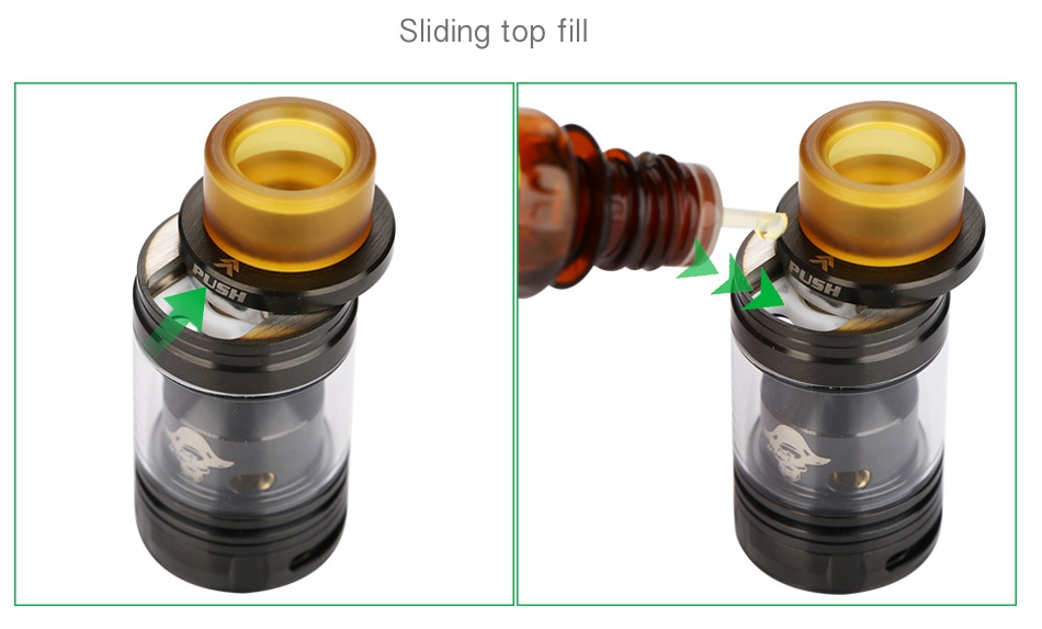 IJOY Captain RTA 3.8ml Sliding top fill