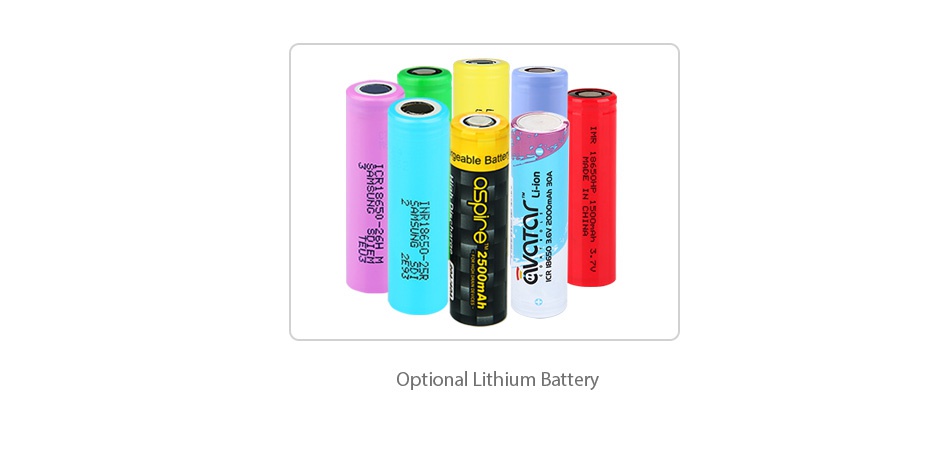 Wismec Reuleaux DNA200 TC Express Kit Optional Lithium Battery