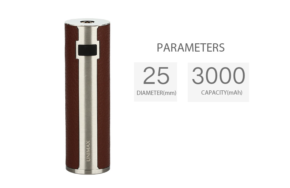 Joyetech UNIMAX 25 Battery 3000mAh Silver Red Silver Blue Silver  Brown Silver black Black