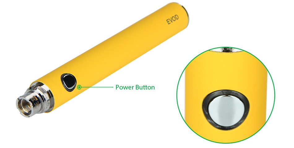 Kangertech EVOD Manual Battery 1000mAh Power Button