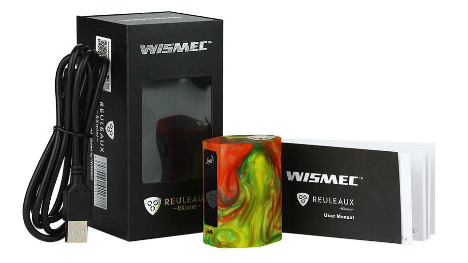 WISMEC Reuleaux RXmini 80W RESIN TC MOD 2100mAh  r WISMED O REULEAUX User M