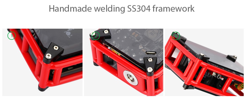 Smoant RABOX 100W Handmade MOD 3300mAh Handmade welding ss304 framework