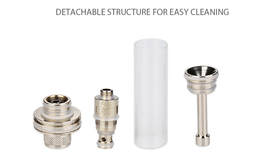 VapeOnly vPipe 3 e-Pipe 18350 Starter Kit 1100mAh DETACHABLE STRUCTURE FOR EASY CLEANING