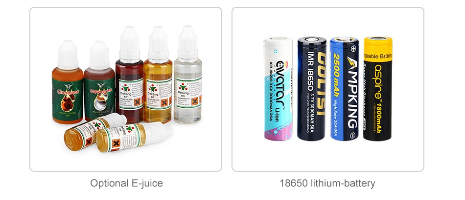 Vaporesso Revenger X 220W with NRG TC Kit no sos 8 Optional E juice 18650 lithium battery