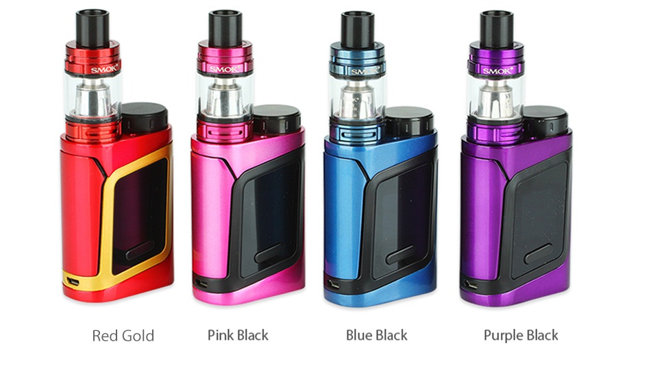 SMOK Alien Baby AL85 TC Starter Kit SMOk Red gold Pink black Blue black Purple black