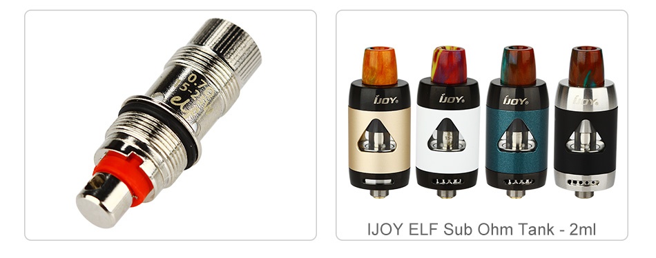 IJOY ELF Coil for ELF Tank 5pcs IJOY ELF Sub Ohm Tank 2mi