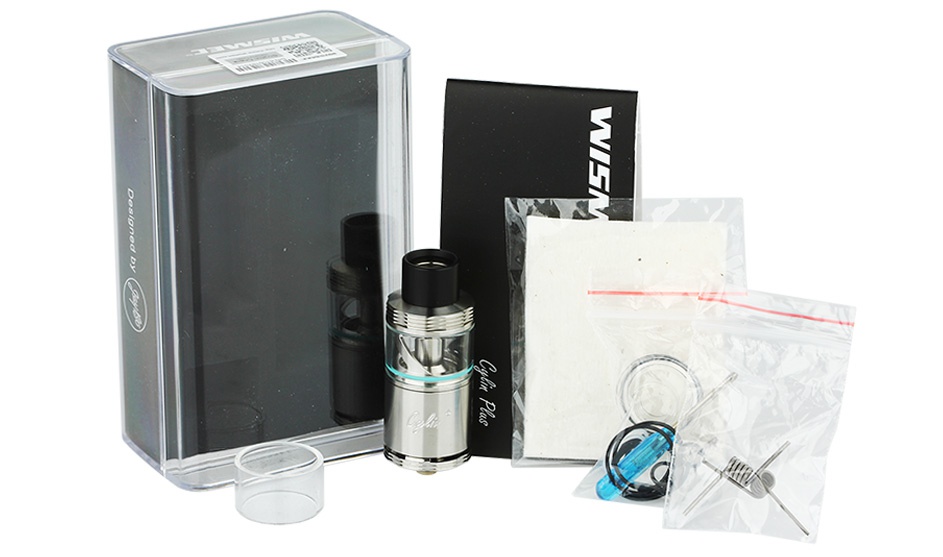 WISMEC Cylin Plus RTA/RDA Tank Kit 3.5ml