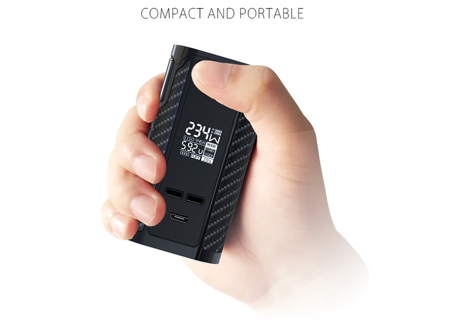 IJOY Captain PD270 234W TC BOX MOD 6000mAh 234 U 0001 PUFF 0 0s