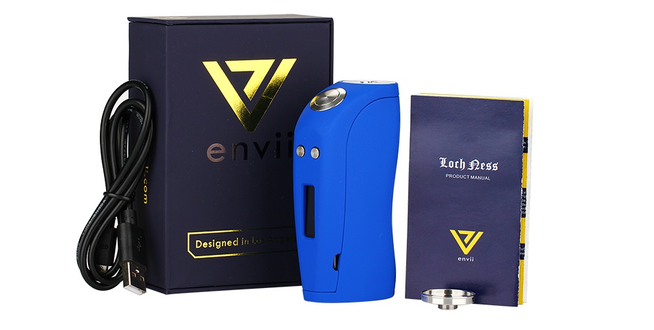 Envii Loch Ness 150W TC Box Mod enya  0b e Designed in