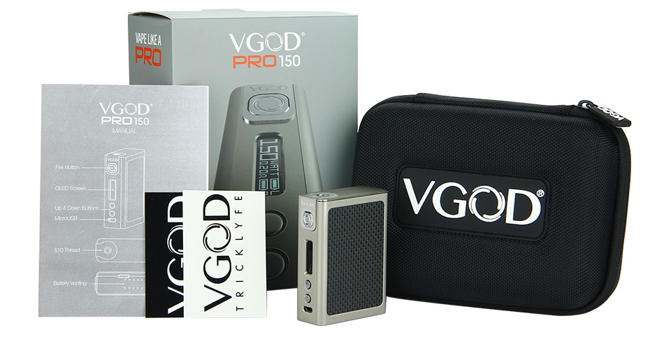 VGOD PRO150 BOX TC MOD IAPE LKEA VG D  150 GOD R150 VGOD