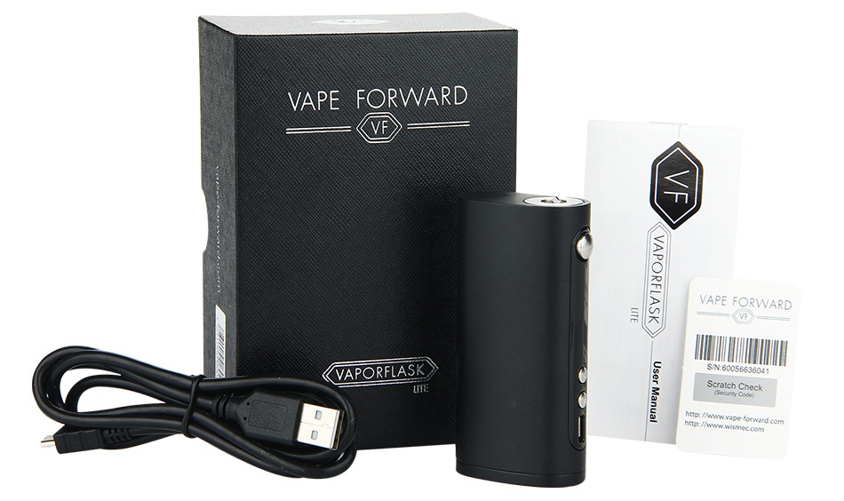 [US Only] Vape Forward Vaporflask Lite 75W TC Box MOD VAPE F  RWARD KVE l KVAPORFLASK Scratch Check