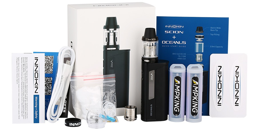 Innokin OCEANUS Scion 110W 20700 VW Kit 3000mAh NN  rJ SCION II OCEANUS 3o