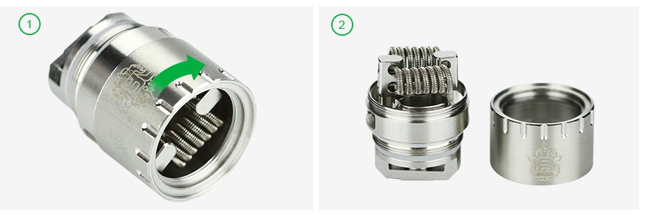 SMOK TFV8 RBA Coil OPERATION GUIDE