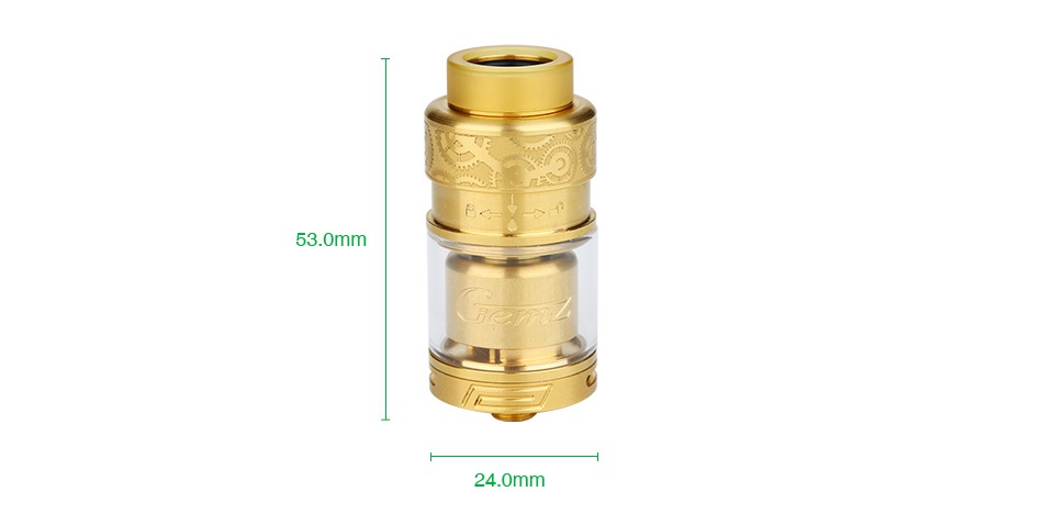 Gemz Prime Mover RTA 3ml 3 0mm 24 0mm