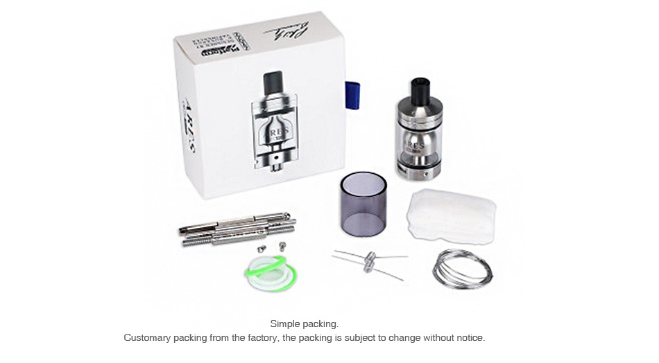 Innokin Ares MTL RTA 5ml/2ml Customary packing from the factory  the packing is subject to change without notio
