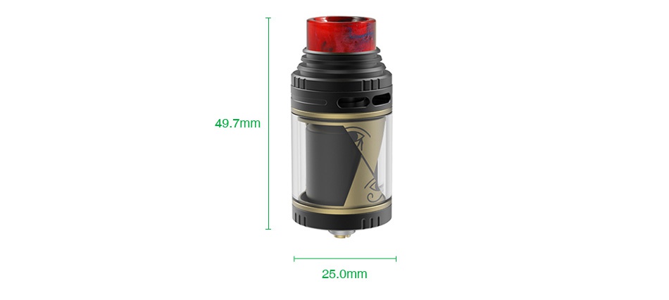 Vapefly Horus RTA 4ml 49 7mm 25 0mm