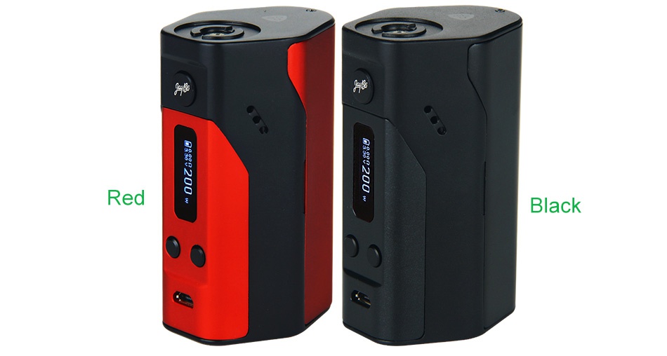 WISMEC Reuleaux RX200 TC Express Kit sNQQ Red Black