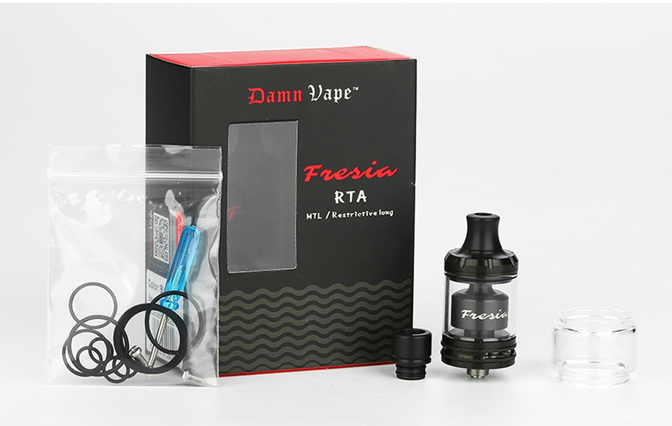 Damn Vape Fresia MTL/DL RTA 2ml Damn Dape  c RTA strictIve lowg